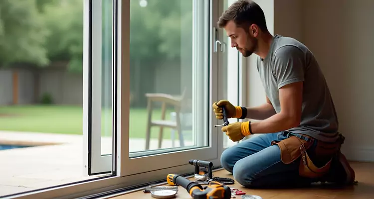 Sliding Glass Door Panel Repair in Palm City, FL