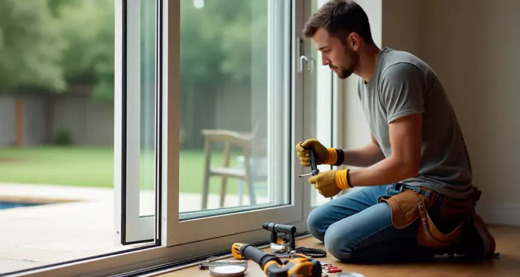 Squeaky Sliding Patio Doors in Palm City, FL