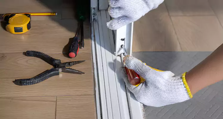 Closet Sliding Door Track Repair in Palm City, FL