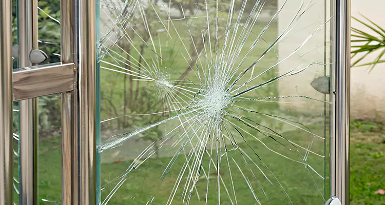 Frameless Glass Door Repair at Home in Palm City, FL