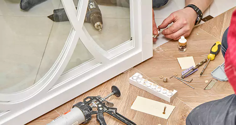 Interior Patio Door Casing Repair in Palm City, FL