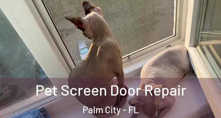 Pet Screen Door Repair Palm City - FL