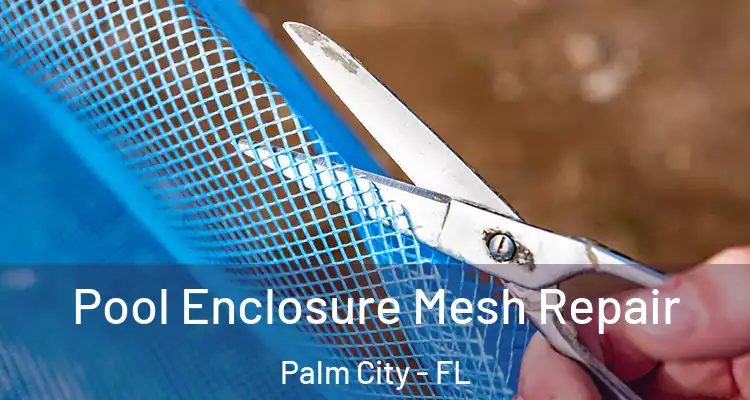 Pool Enclosure Mesh Repair Palm City - FL