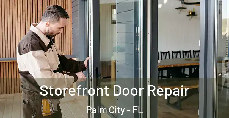 Storefront Door Repair Palm City - FL