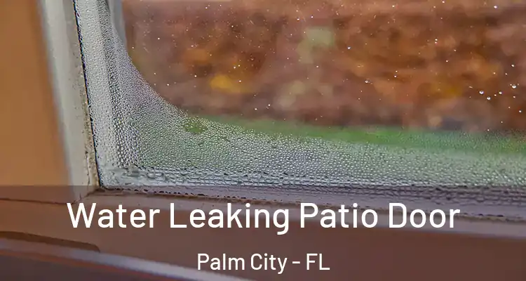 Water Leaking Patio Door Palm City - FL